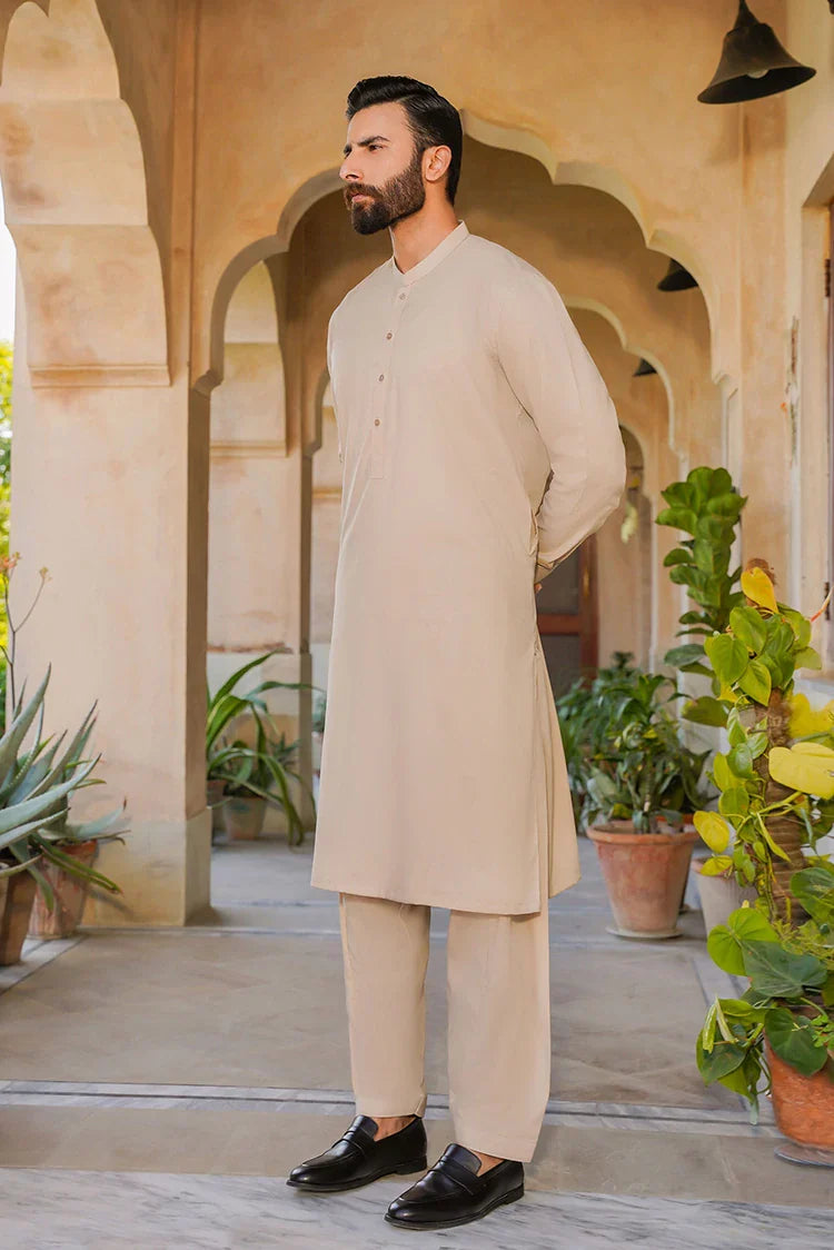 Picture of Divinely Crafted - Misaal '25 - Taupe Brown - Available at Raja Sahib