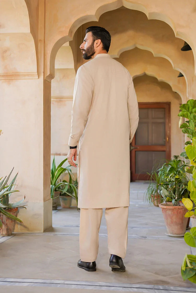 Picture of Divinely Crafted - Misaal '25 - Taupe Brown - Available at Raja Sahib