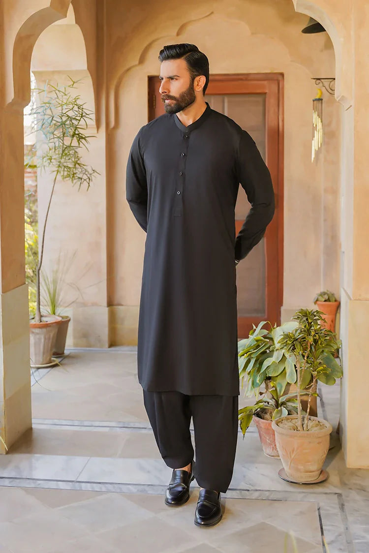 Picture of Divinely Crafted - Misaal '25 - Jet Black - Available at Raja Sahib