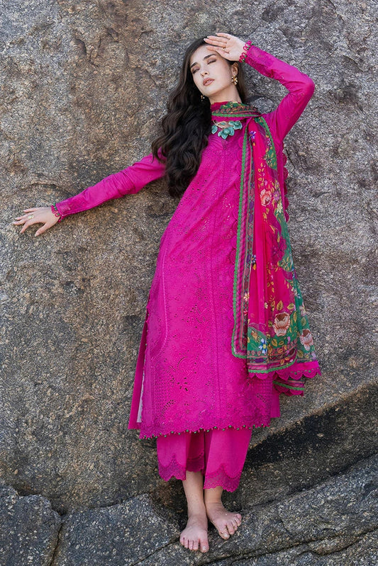 Picture of Fiona - Solara Luxury Lawn - Azalea - Available at Raja Sahib