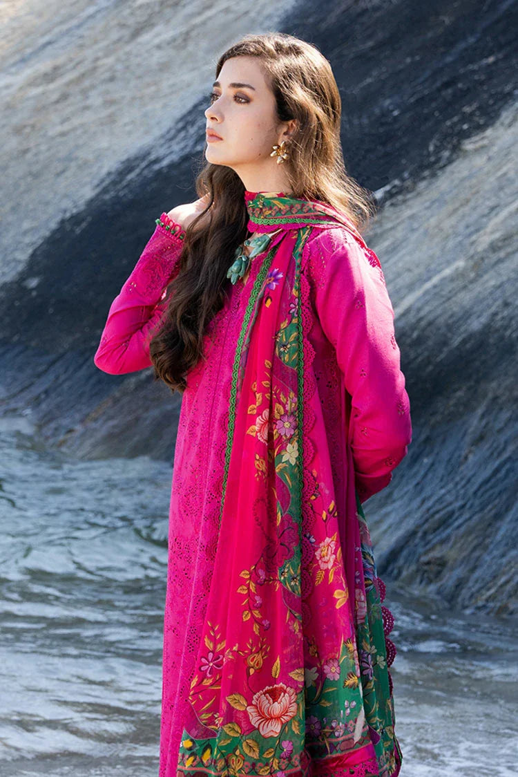 Picture of Fiona - Solara Luxury Lawn - Azalea - Available at Raja Sahib