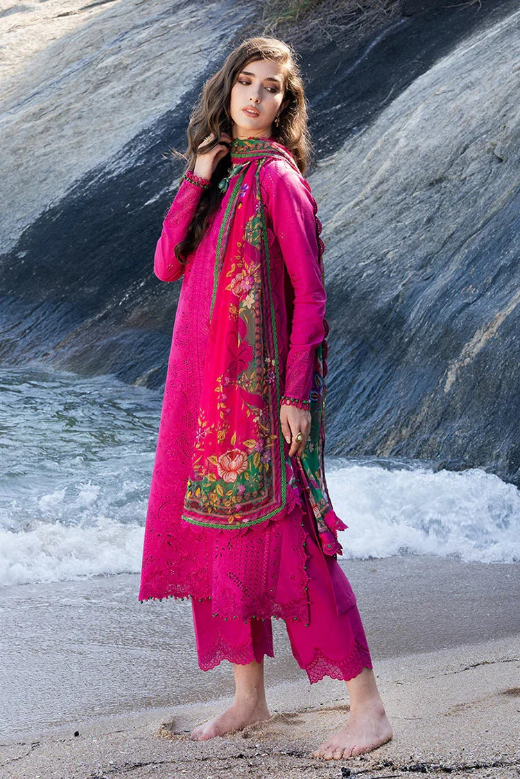 Picture of Fiona - Solara Luxury Lawn - Azalea - Available at Raja Sahib