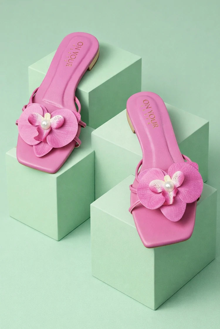 Picture of On Your Feets - Slider - Roselle - Available at Raja Sahib