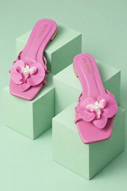 Picture of On Your Feets - Slider - Roselle - Available at Raja Sahib
