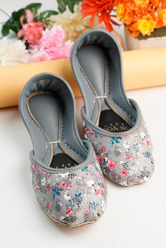 Picture of On Your Feets - Slate Blossom - Available at Raja Sahib