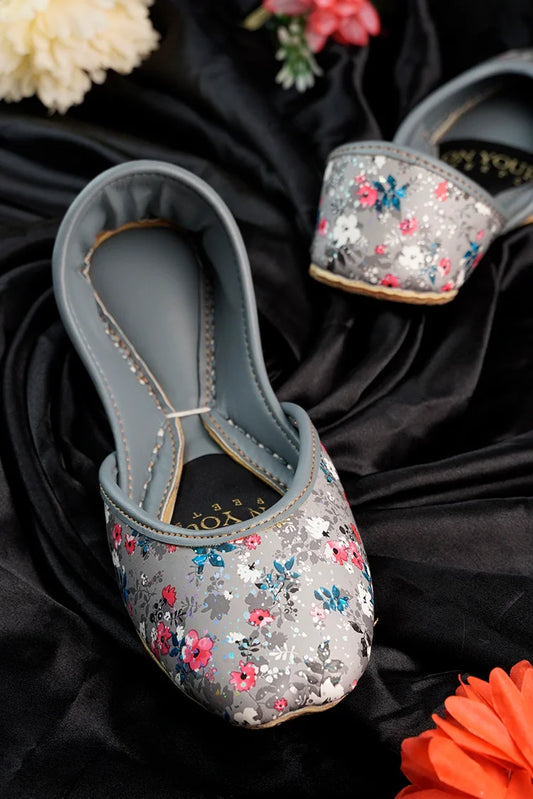 Picture of On Your Feets - Slate Blossom - Available at Raja Sahib