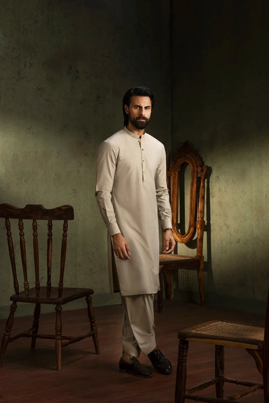 Picture of Dynasty - Blended Shalwar Kameez - Available at Raja Sahib