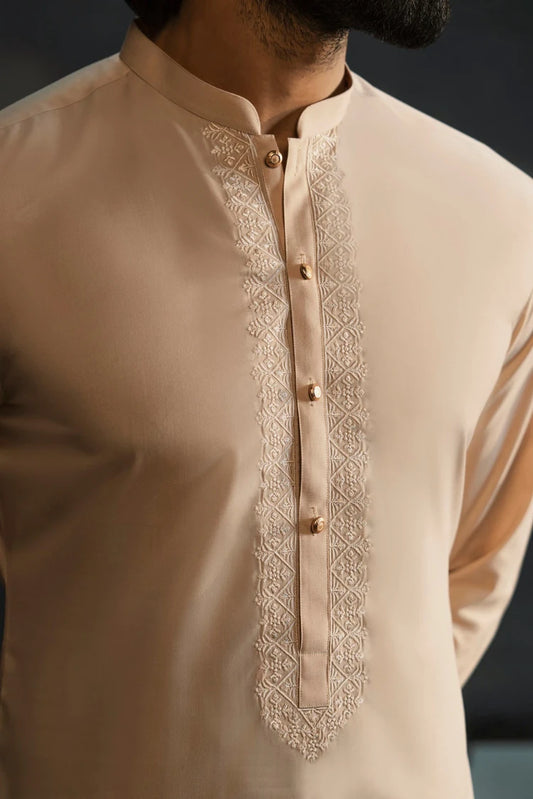 Picture of Dynasty - Embroidered Kurta Trouser - Available at Raja Sahib