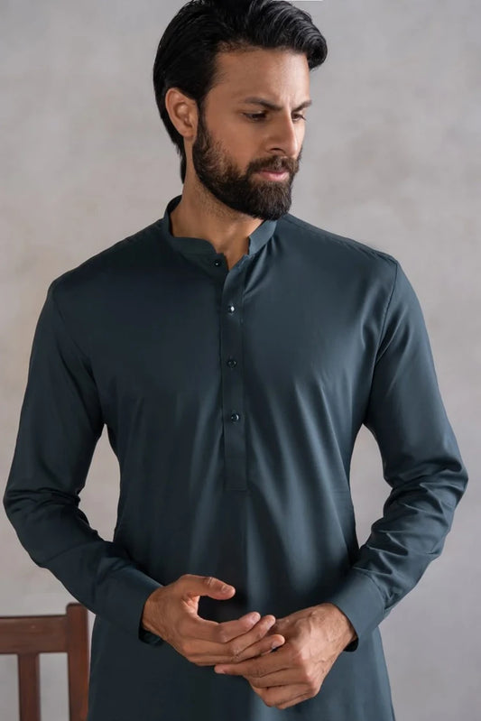 Picture of Dynasty - Wash & Wear Shalwar Kameez - Available at Raja Sahib