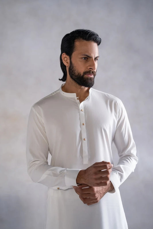 Picture of Dynasty - Blended Shalwar Kameez - Available at Raja Sahib