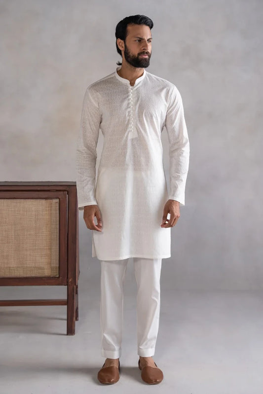 Dynasty - Shiffli Kurta Trouser