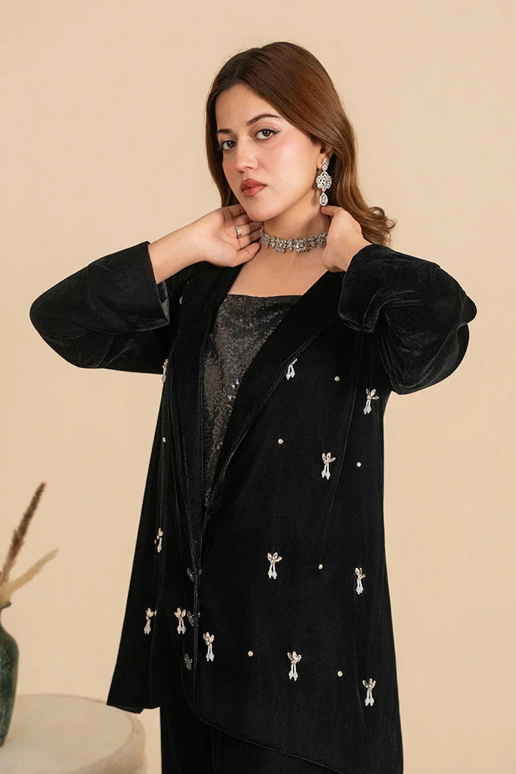 Picture of Stitch Vibes - Midnight Spark Dress - Available at Raja Sahib