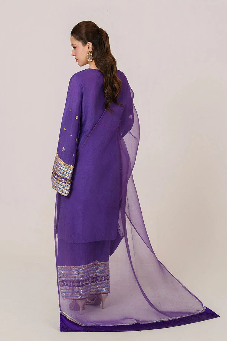 Picture of Stitch Vibes - Violet Mist Dress - Available at Raja Sahib