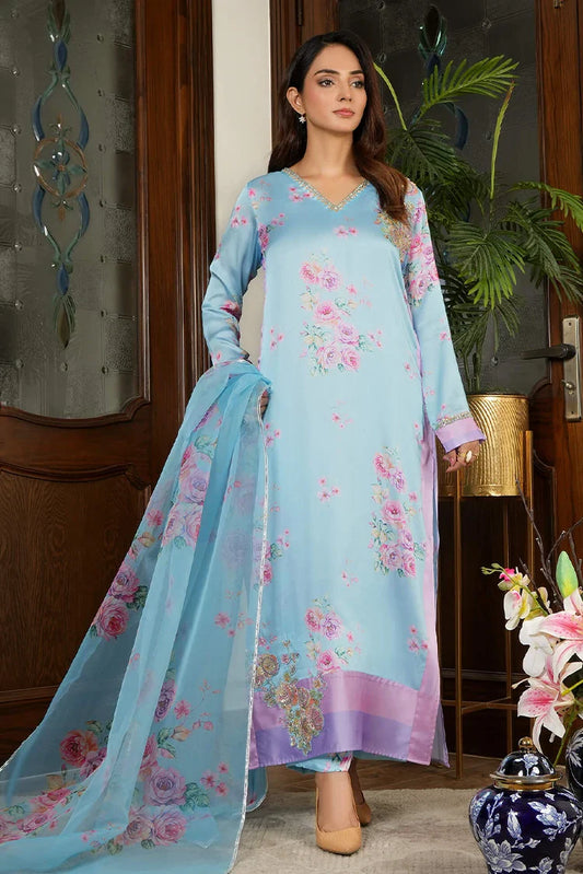 Picture of <!--ei-->Amber Imran - Silk Formals RTW Collection - Sombre - Available at Raja Sahib