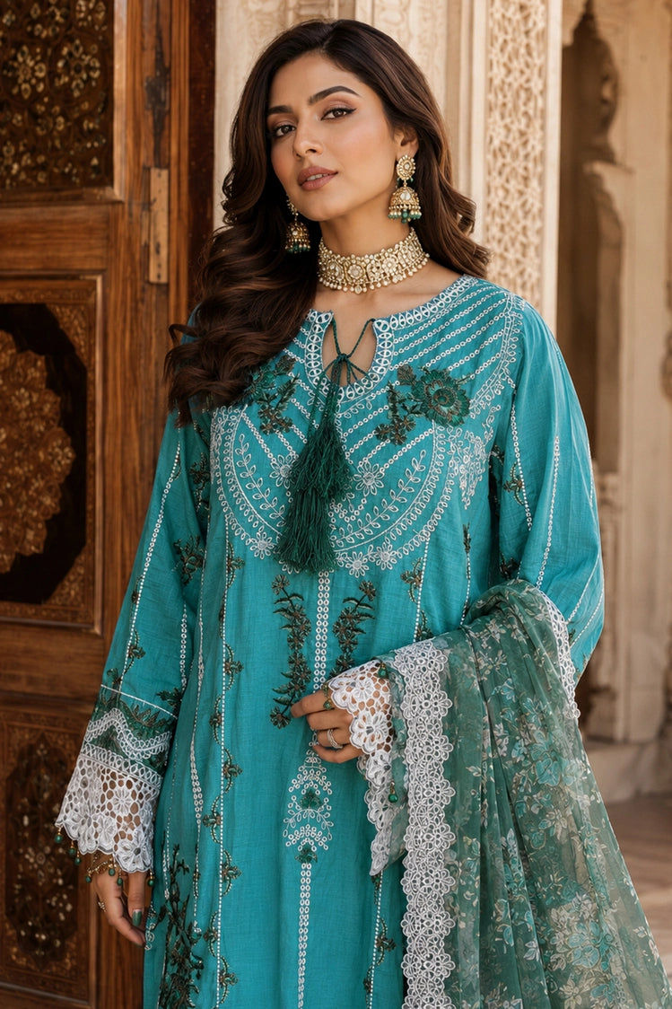 Picture of Kleren - Embroidered Dobby - S-33 - Unstitched - Available at Raja Sahib