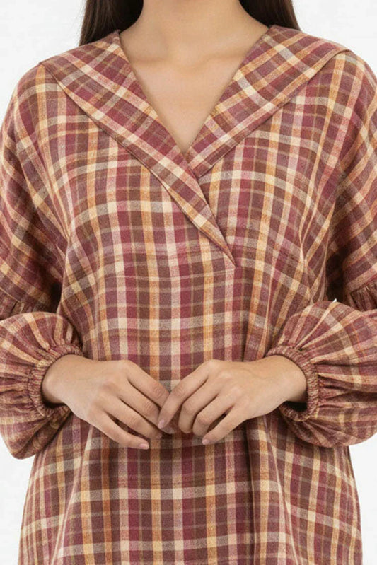 Picture of Peelu - Printed Top - Available at Raja Sahib