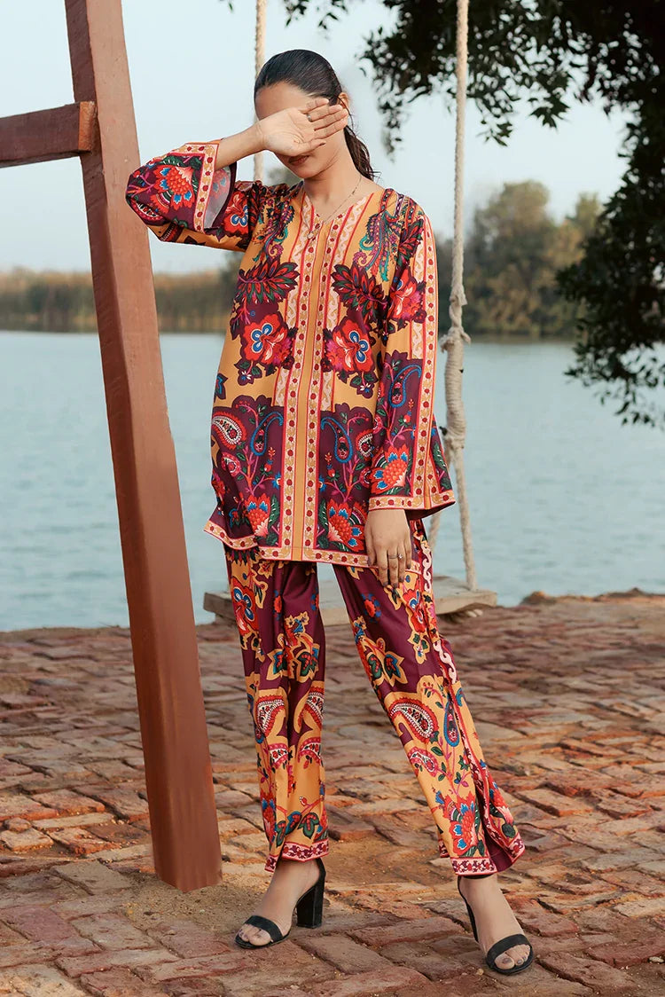 Picture of Tasneem Shamim - Natashaa - Crepe - Co-ords - Available at Raja Sahib