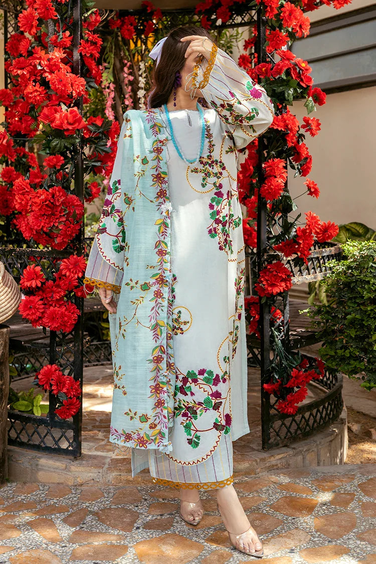 Picture of Tasneem Shamim - Ghazal Lawn Collection - Zunaira - Available at Raja Sahib