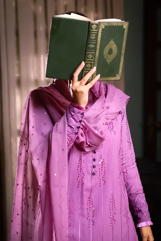 Picture of Tasneem Shamim - Ghazal Lawn Collection - Sumbal - Available at Raja Sahib