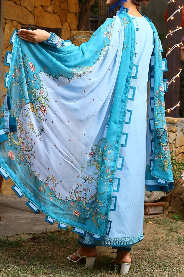 Picture of Tasneem Shamim - Ghazal Lawn Collection - Nazneen - Available at Raja Sahib