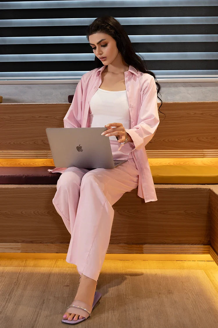 Picture of The Slay Wear - Evermore Work Wear - Blush Hour - Available at Raja Sahib