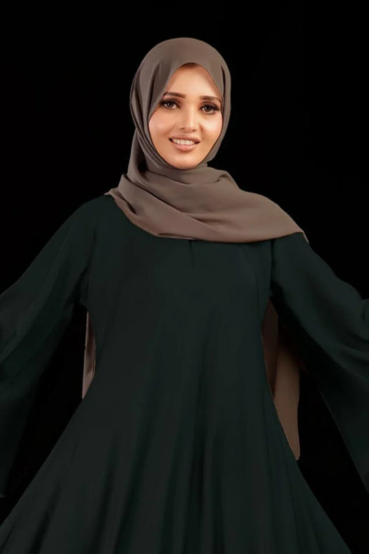 Picture of <!--fh-->Malbus - Umbrella - Abaya - Beige - Available at Raja Sahib