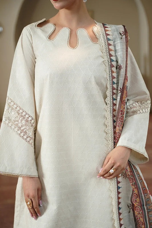 Picture of Zarlay - Rungraiz Luxury Pret - Amber - Available at Raja Sahib