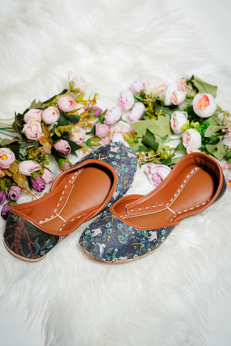 Picture of Viva Walk - Printed Petals - Willow Sky - Available at Raja Sahib