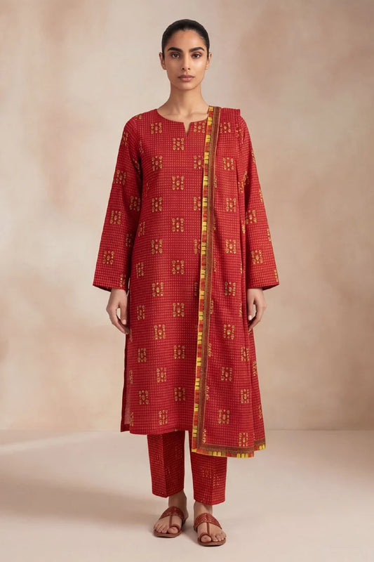 Kleren - Printed Lawn - D-38 - Unstitched