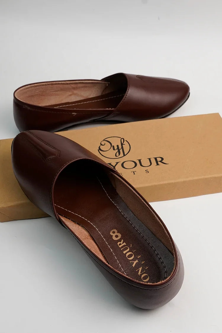 Picture of On Your Feets - Men Nagra - Warrior Brown - Available at Raja Sahib