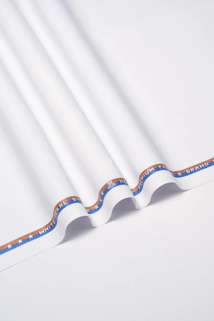 Picture of Istor - Unstitched - Wash & Wear - White Pearl - Available at Raja Sahib