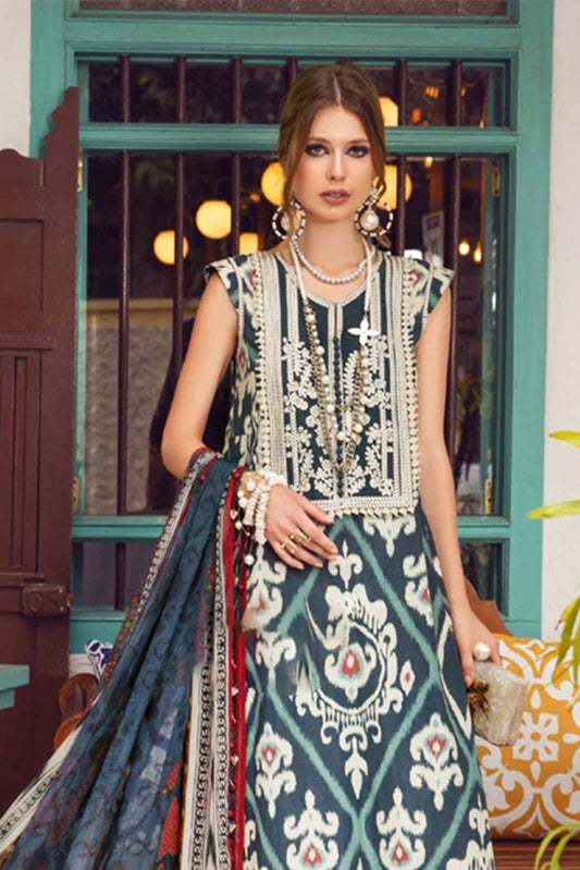 Picture of Maria B - M Prints Fall Edit - Design 4B - Unstitched - Available at Raja Sahib