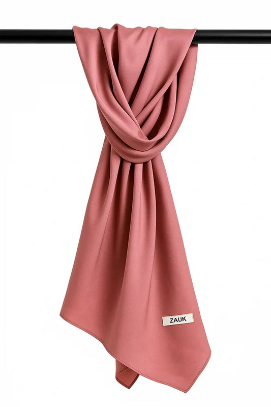 Zauk - Tea Pink Scarf