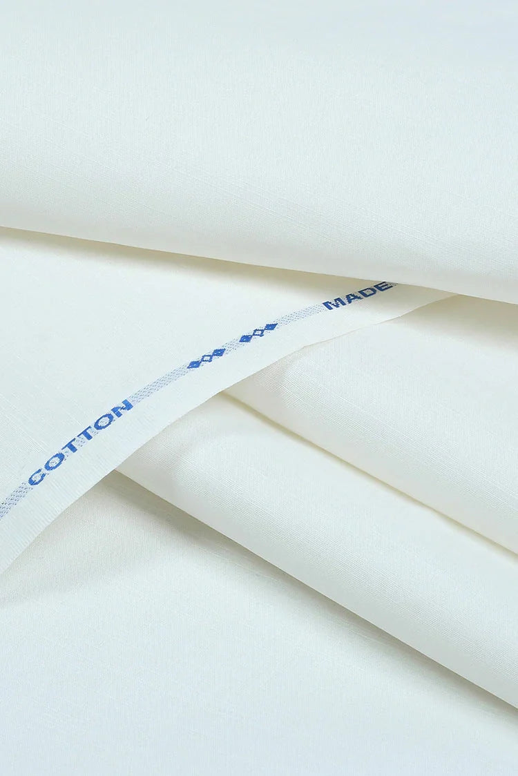 Picture of Fabrich - Zouq - Cotton - Off-White - Available at Raja Sahib