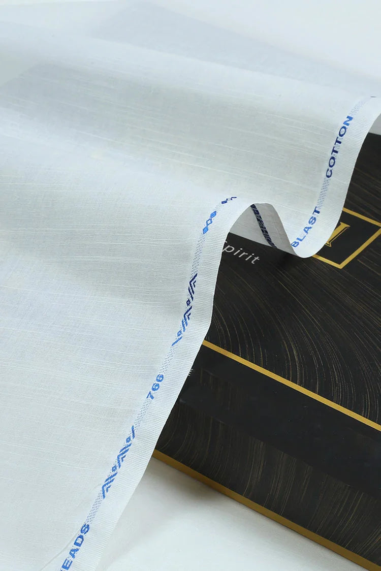 Picture of Fabrich - Zouq - Cotton - Off-White - Available at Raja Sahib