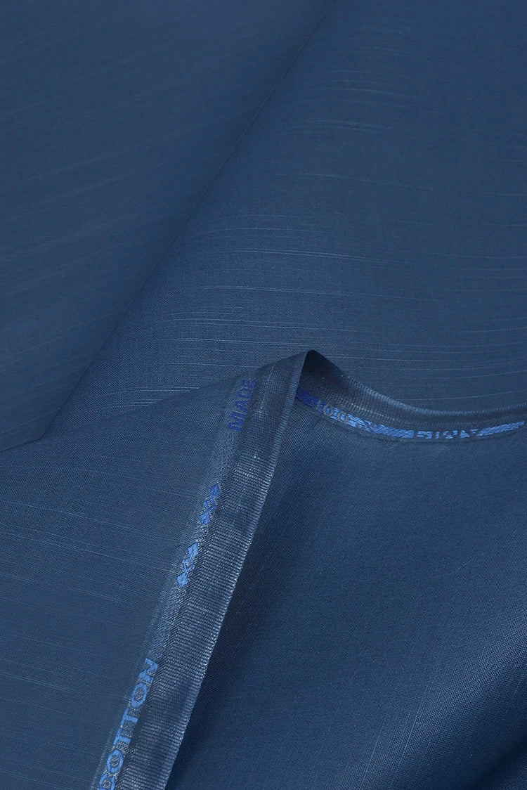 Picture of Fabrich - Zouq - Cotton - Prussian - Available at Raja Sahib