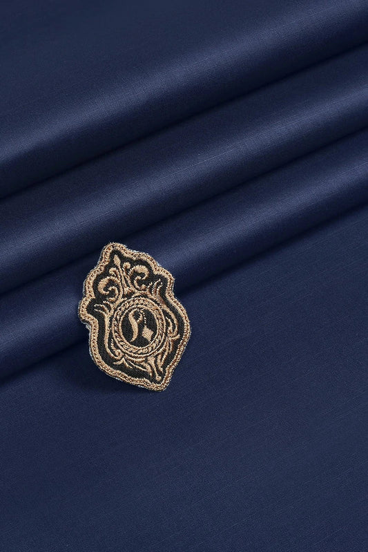 Picture of Fabrich - Zouq - Cotton - Navy - Available at Raja Sahib