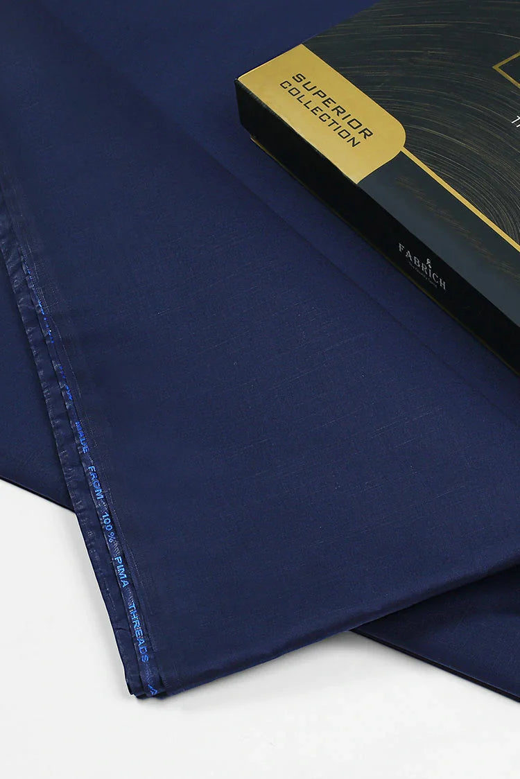 Picture of Fabrich - Zouq - Cotton - Navy - Available at Raja Sahib