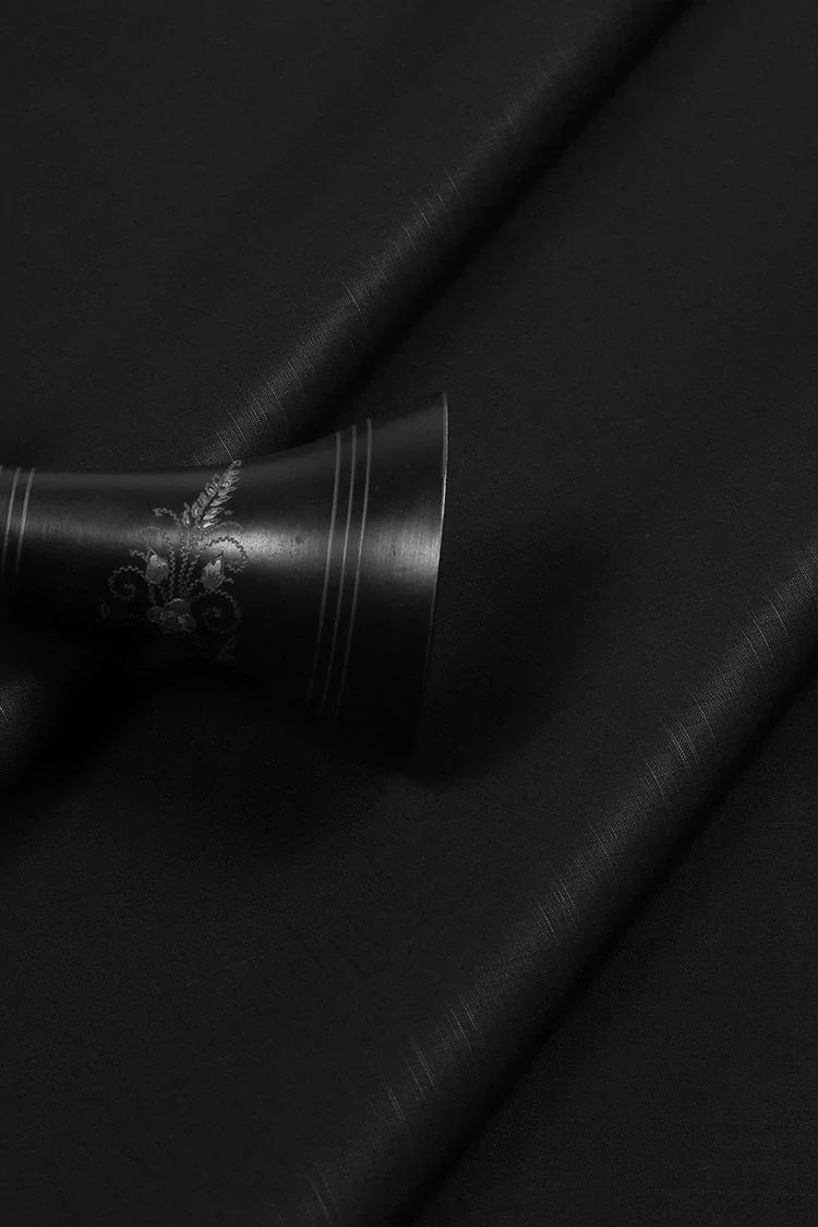 Picture of Fabrich - Zouq - Cotton - Black - Available at Raja Sahib