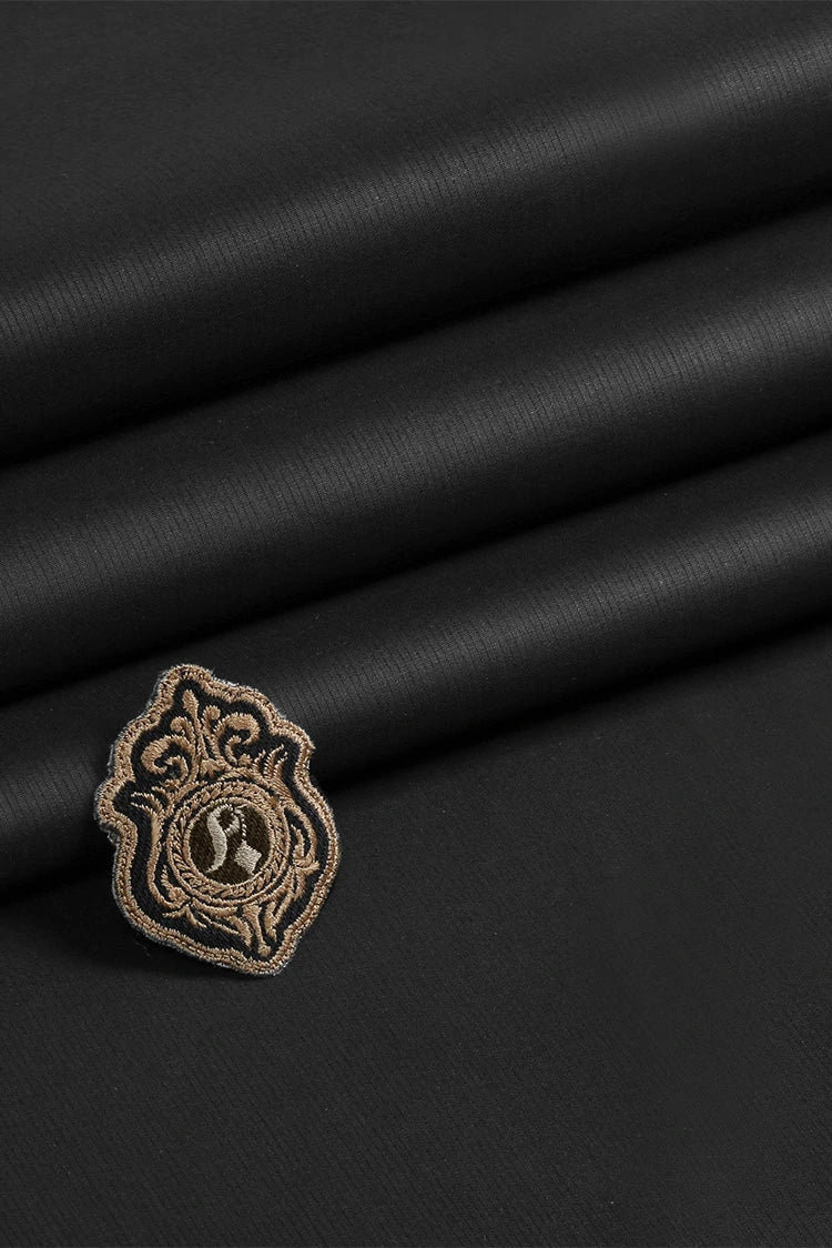 Picture of Fabrich - Zouq Cotton - Black - Available at Raja Sahib