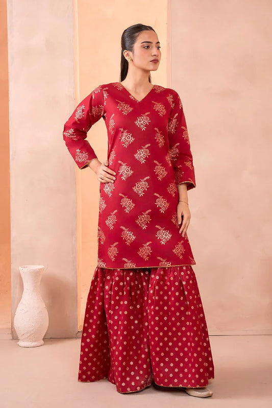 Picture of Zeek - Printed Set - D108 - Available at Raja Sahib