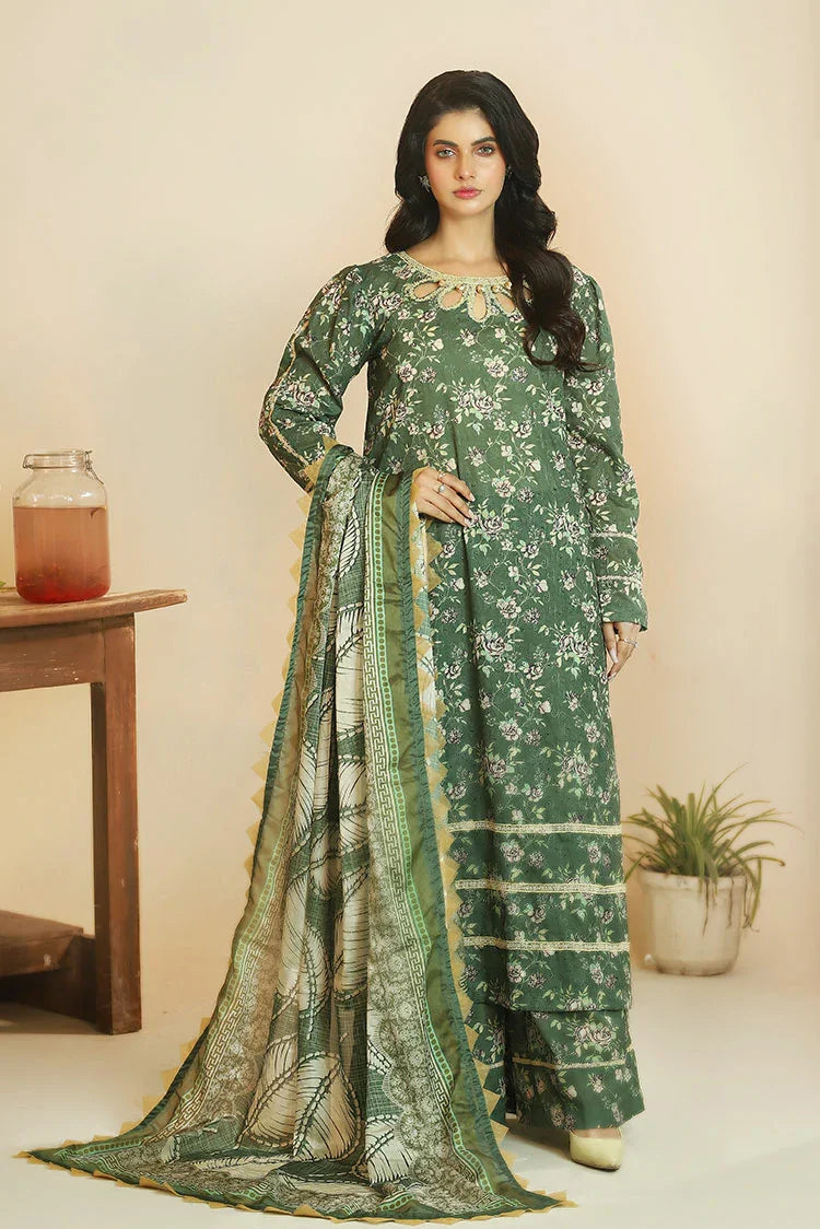 Picture of Ziara - Medow Fressia - Unstitched - 3 PC - Anika - Available at Raja Sahib