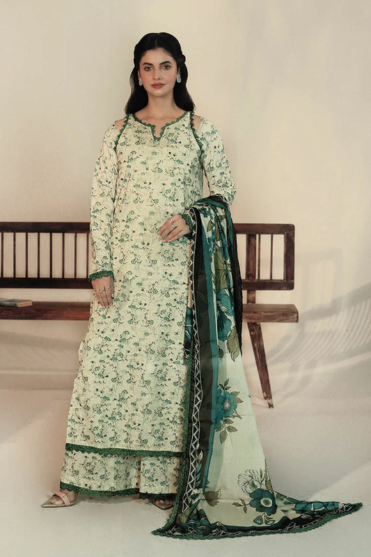 Picture of Ziara - Medow Fressia - Unstitched - 3 PC - Fiona - Available at Raja Sahib
