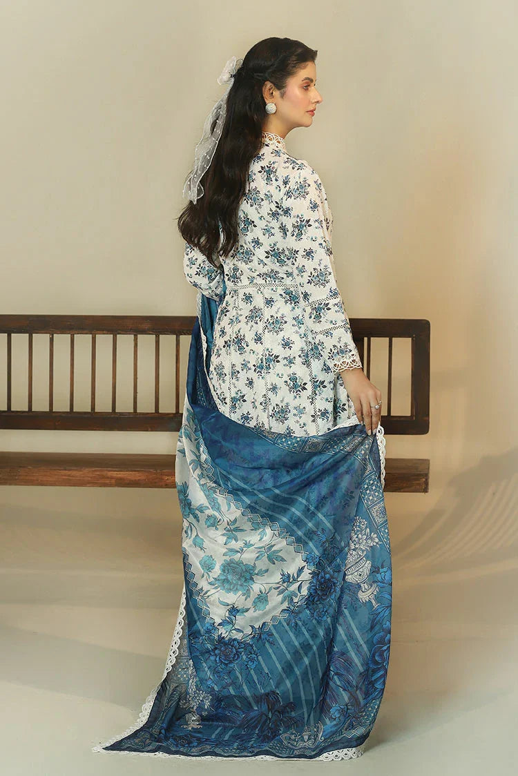 Picture of Ziara - Medow Fressia - Unstitched - 3 PC - Leila - Available at Raja Sahib