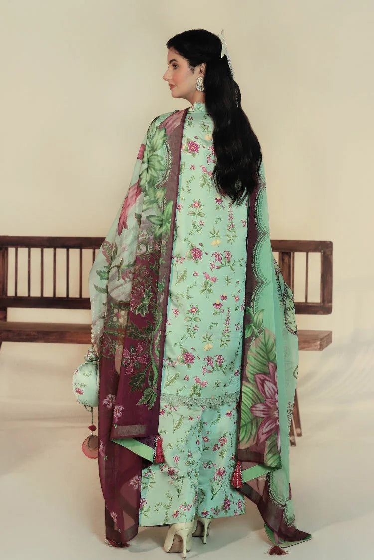 Picture of Ziara - Medow Fressia - Unstitched - 3 PC - Sienna - Available at Raja Sahib