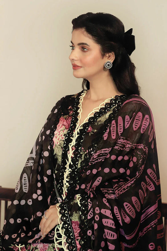 Picture of Ziara - Medow Fressia - Unstitched - 3 PC - Talia - Available at Raja Sahib