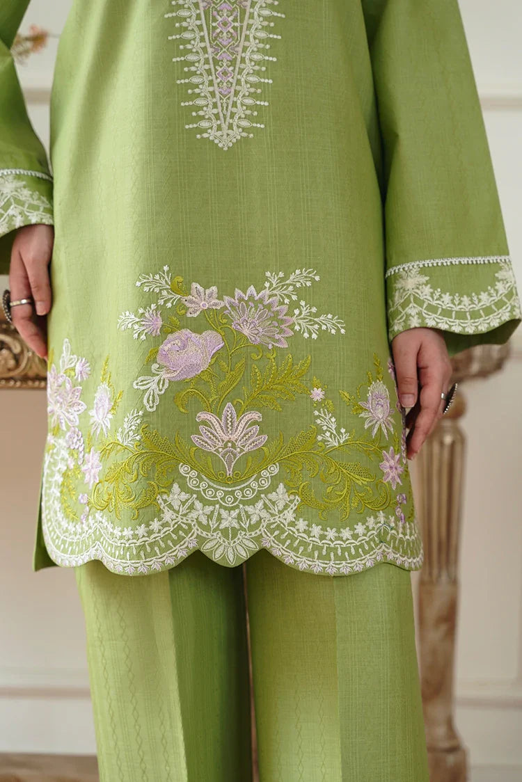 Picture of Zarlay - Heer Embroidered Pret - Gull - Available at Raja Sahib