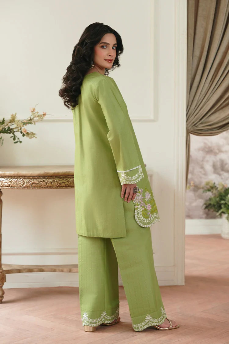 Picture of Zarlay - Heer Embroidered Pret - Gull - Available at Raja Sahib