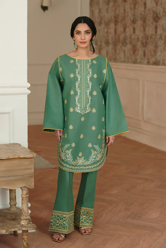 Picture of Zarlay - Heer Embroidered Pret - Meena - Available at Raja Sahib