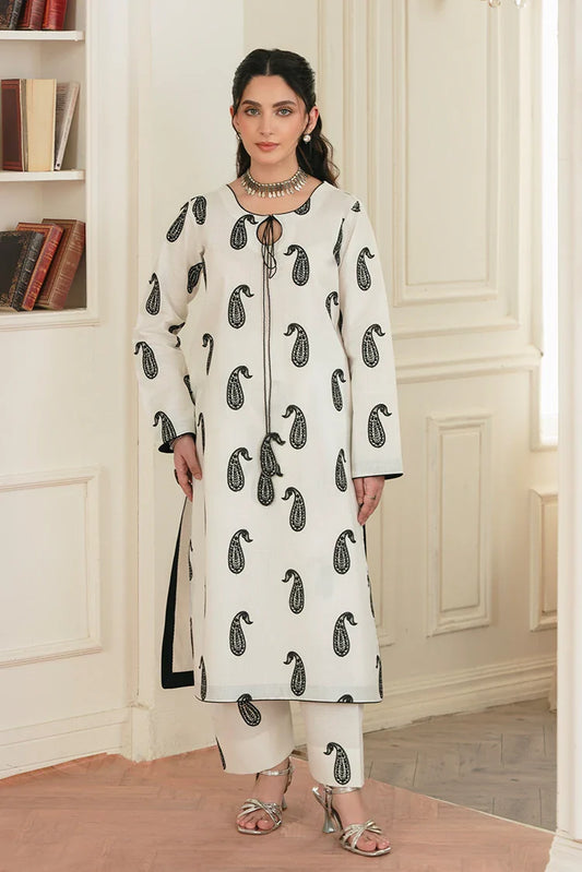 Picture of Zarlay - Heer Embroidered Pret - Noor - Available at Raja Sahib